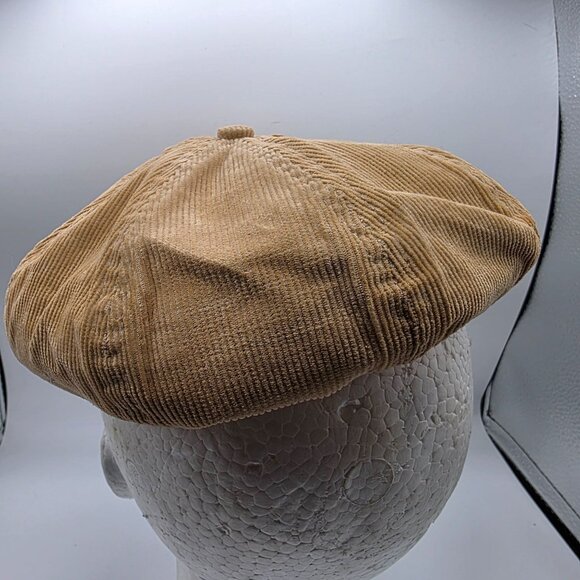 Aeropostale Corduroy Brown Newsboy Caddy Hat Cap Casual Sports Formal Outdoors main image 9